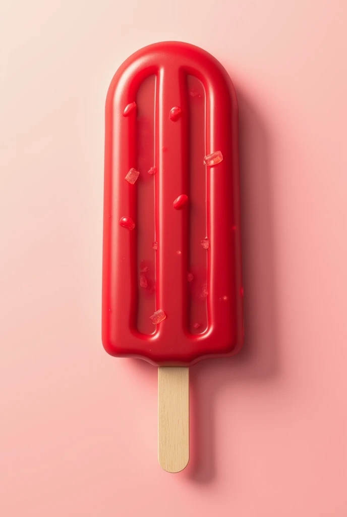 Red bean ice cream pop