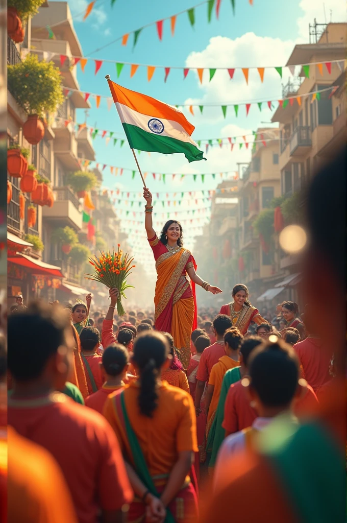 Indian independence celebrate