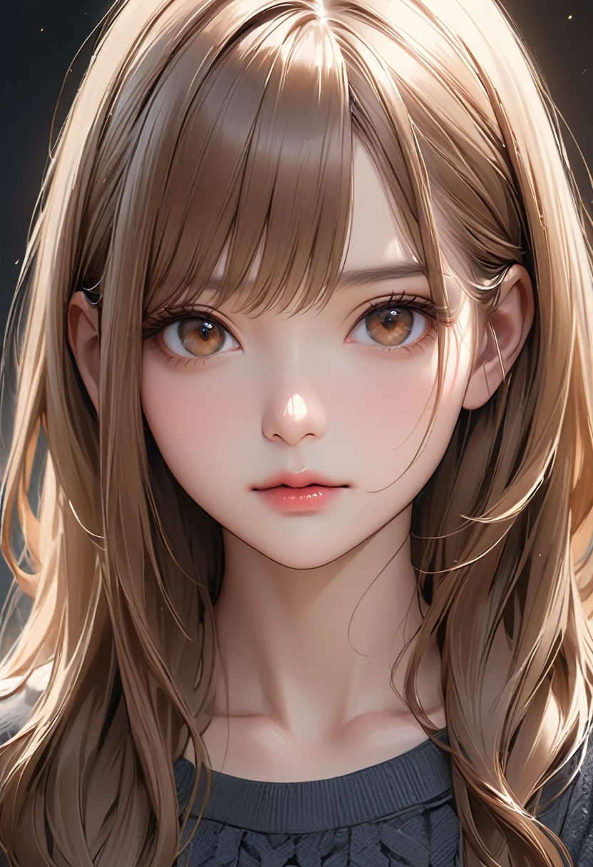Highest quality, masterpiece, Ultra-high resolution, Realistic:1.2, RAW Photos, Intricate details, Portraiture,　big, beautiful brown eyes:1.2, Perfect contours, Perfect Proportions:1.2, one person&#39;s, break　((Mouth close-up:1.2, (From above:1.2), look up:1.2)), ((small, short, small:1.2)), Light brown hair、((Long Hair, Twin tails:1.2)), (compensate:1.2, Fuller lips:1.3, Pink Lips:1.3, Glossy Lips:1.3, Lips parted:1.2), (Stroll through the lavender fields:1.2), ((Silk sleeveless shirt:1.2, Silk Long Skirt, Low heels)), break　((Place one arm above your head、Place one arm in front of your knee、My hair is about to blow away in the wind:1.3、Leaning forward:1.2))、(Embarrassed expression:1.2、Pretty angry), (The background is a lavender field:1.2、Lavender swaying in the wind, A few tourists are walking), ((Gust of wind:1.2)), (Underarm:1.2), (Empty-handed)