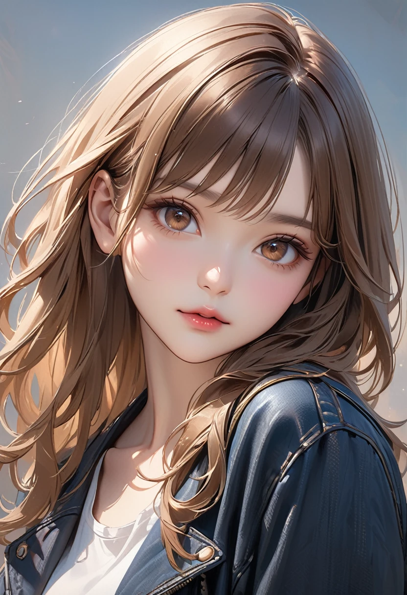Highest quality, masterpiece, Ultra-high resolution, Realistic:1.2, RAW Photos, Intricate details, Portraiture,　big, beautiful brown eyes:1.2, Perfect contours, Perfect Proportions:1.2, one person&#39;s, break　((Mouth close-up:1.2, (From above:1.2), look up:1.2)), ((small, short, small:1.2)), Light brown hair、((Long Hair, Twin tails:1.2)), (compensate:1.2, Fuller lips:1.3, Pink Lips:1.3, Glossy Lips:1.3, Lips parted:1.2), (Stroll through the lavender fields:1.2), ((Silk sleeveless shirt:1.2, Silk Long Skirt, Low heels)), break　((Place one arm above your head、Place one arm in front of your knee、My hair is about to blow away in the wind:1.3、Leaning forward:1.2))、(Embarrassed expression:1.2、Pretty angry), (The background is a lavender field:1.2、Lavender swaying in the wind, A few tourists are walking), ((Gust of wind:1.2)), (Underarm:1.2), (Empty-handed)