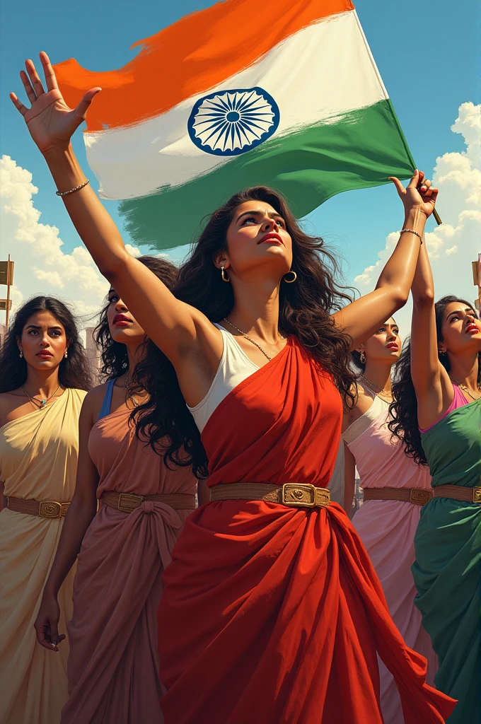India celebrating it's 78th independence but women still fighting for their rights.