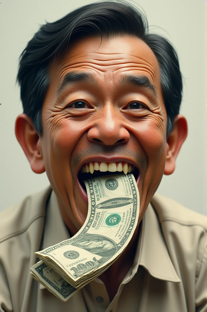 bongbong marcos stuck his money tongue drawing