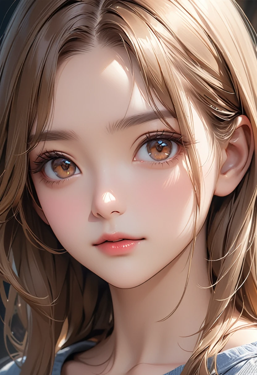 Highest quality, masterpiece, Ultra-high resolution, Realistic:1.2, RAW Photos, Intricate details, Portraiture,　big, beautiful brown eyes:1.2, Perfect contours, Perfect Proportions:1.2, one person&#39;s, break　((Mouth close-up:1.2, (From above:1.2), look up:1.2)), ((small, short, small:1.2)), Light brown hair、((Long Hair, Twin tails:1.2)), (compensate:1.2, Fuller lips:1.3, Pink Lips:1.3, Glossy Lips:1.3, Lips parted:1.2), (Stroll through the lavender fields:1.2), ((Silk sleeveless shirt:1.2, Silk Long Skirt, Low heels)), break　((Place one arm above your head、Place one arm in front of your knee、My hair is about to blow away in the wind:1.3、Leaning forward:1.2))、(Embarrassed expression:1.2、Pretty angry), (The background is a lavender field:1.2、Lavender swaying in the wind, A few tourists are walking), ((Gust of wind:1.2)), (Underarm:1.2), (Empty-handed)
