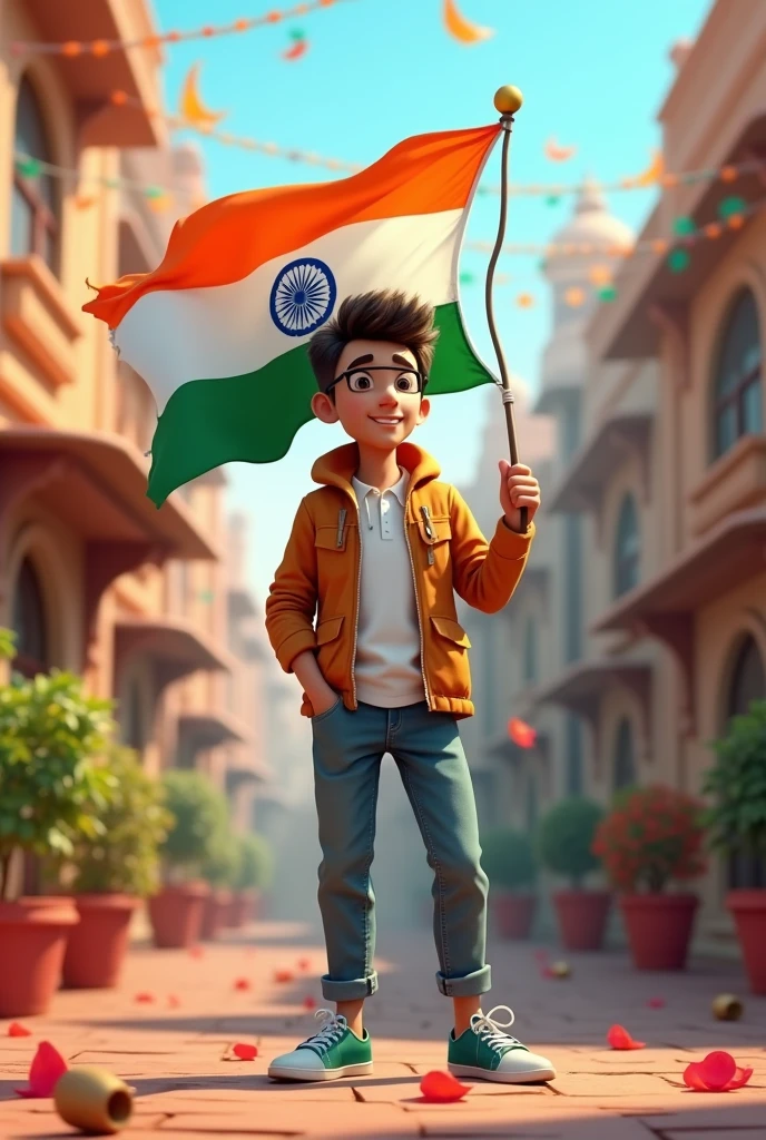 It technician with Independence Day 🇮🇳