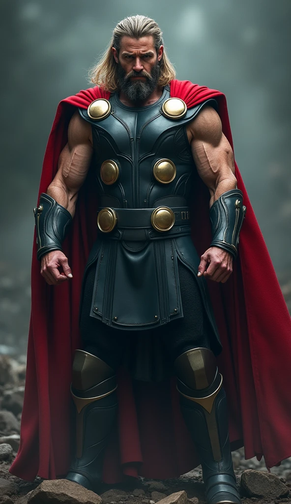 thor, photorealistic, photo, masterpiece, realistic, realism, photorealism, high contrast, photorealistic digital art trending on Artstation 8k HD high definition detailed realistic, detailed, skin texture, hyper detailed, realistic skin texture, armature, best quality, ultra high res, (photorealistic:1.4),, high resolution, detailed, raw photo, sharp re, by lee jeffries nikon d850 film stock photograph 4 kodak portra 400 camera f1.6 lens rich colors hyper realistic lifelike texture trending on artstation cinestill 800, --auto