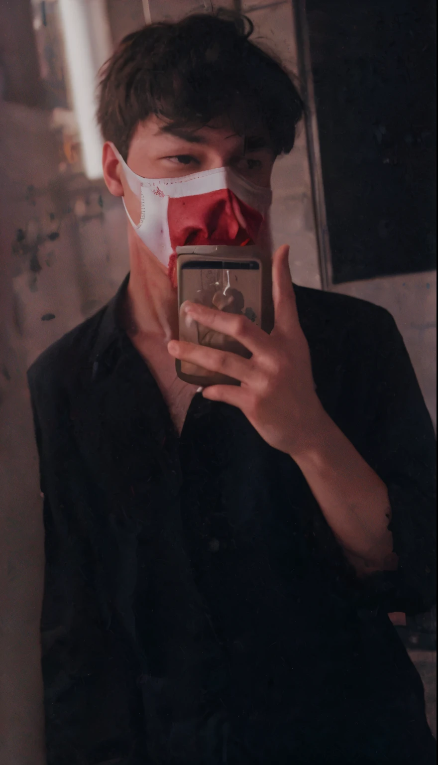 take off he mask