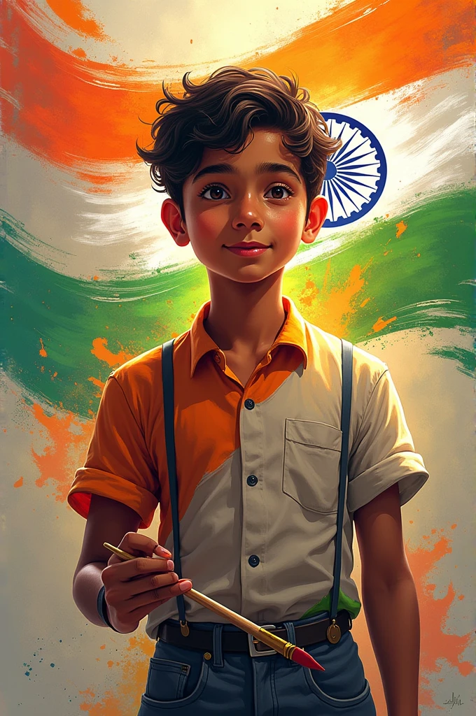 name rishi art degein 15 august independence day