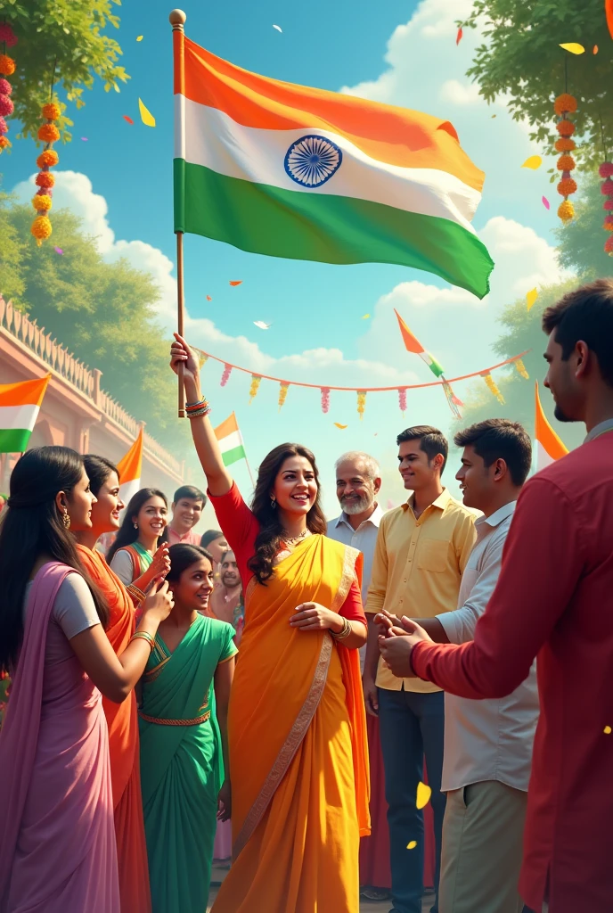 Happy independence day bharat gives by devanuj automotive