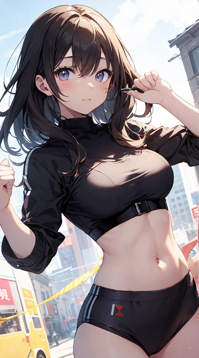 This illustration is、It depicts a cute girl with beautifully toned muscles fighting.。. She is good at organizing、Your eyes are sparkling. It's like a back alley.. but, The most notable point is "The last mysterious high-energy object" She emits. This energy body that is emitted from her body has the power to make all the trash in the store disappear.. A faint light in the corner of the room々Reach. She sits in a luxurious chair、She is wearing a long Chinese dress with a slit。. I'm passionate about fighting.
