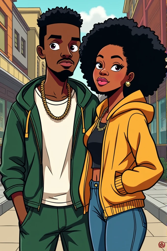 Boondocks style couple