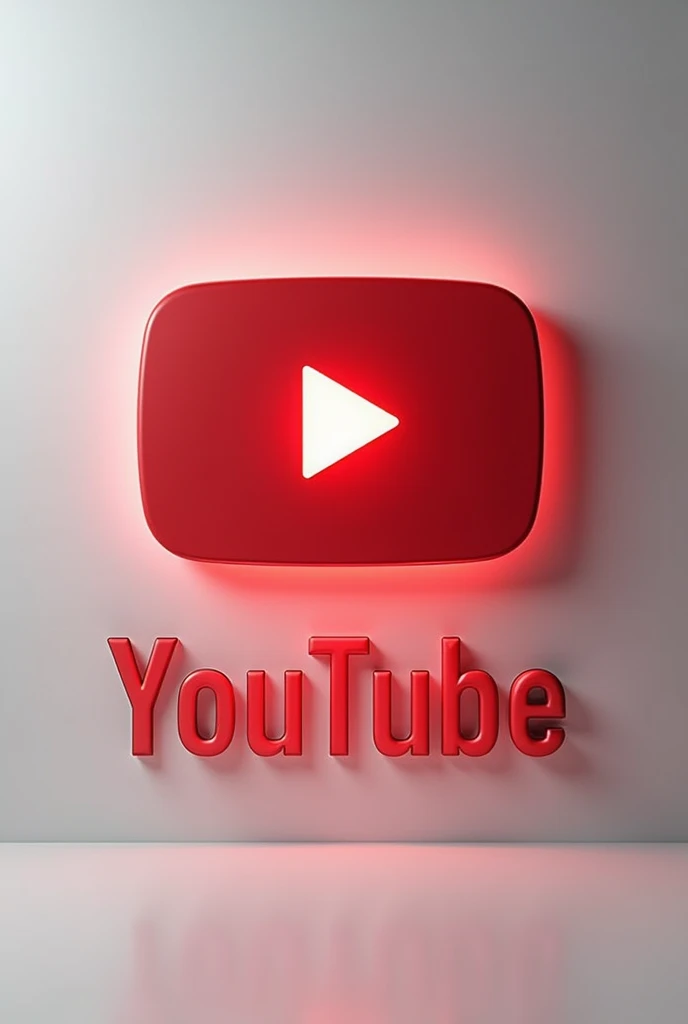 A Youtube logo with channel written on it below and new in red colour