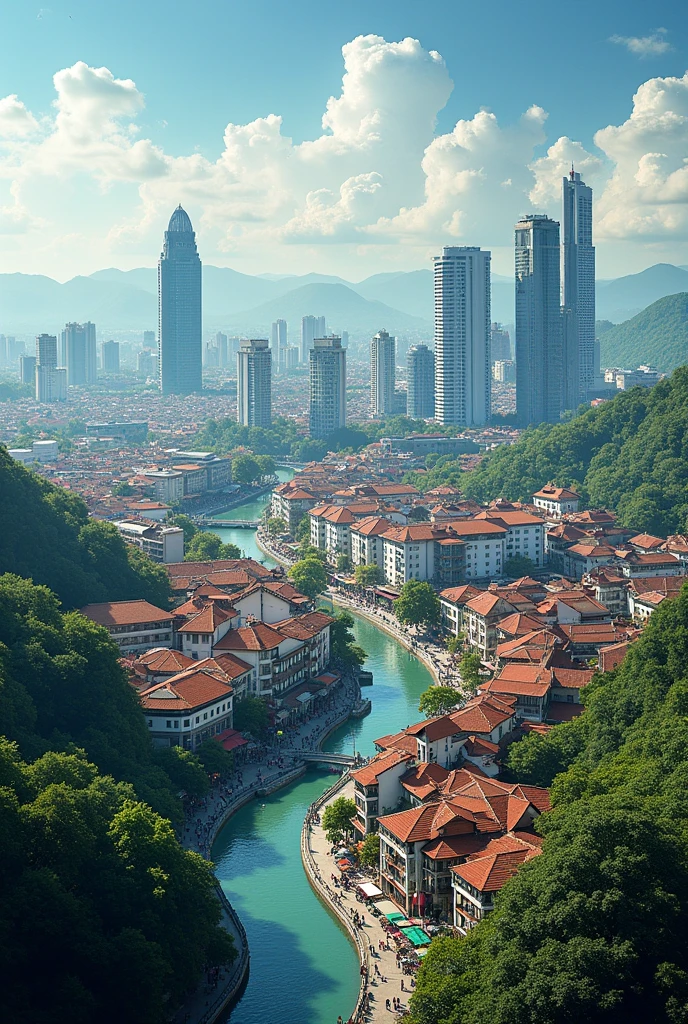 City view of Ipoh Perak
