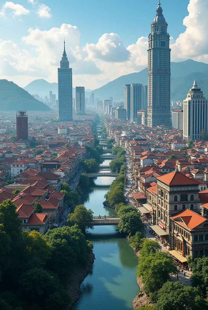 City view of Ipoh Perak