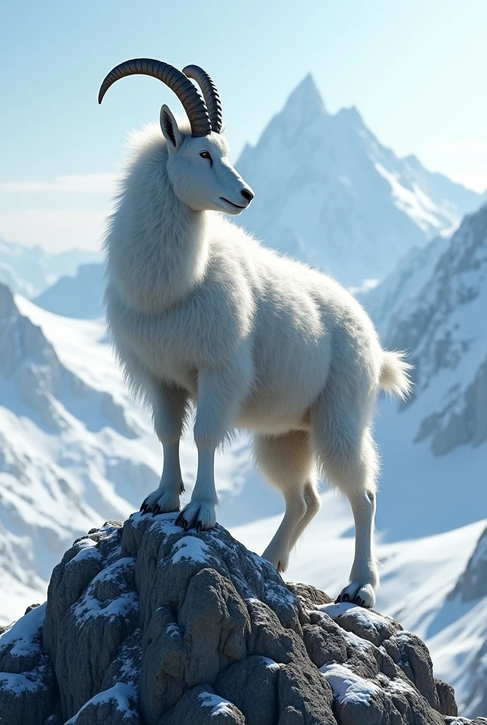 A goat