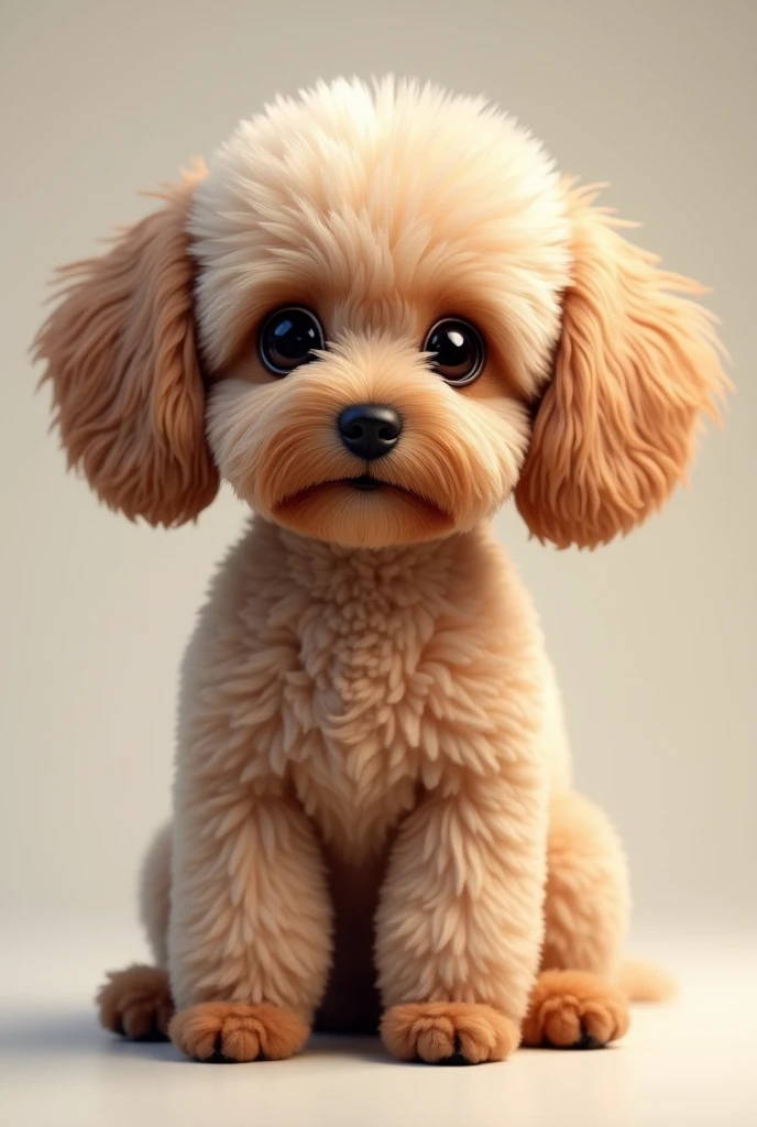 A Yorkshire terrier with a poodle
