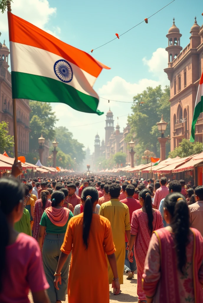 Happy Independence Day 78th India
