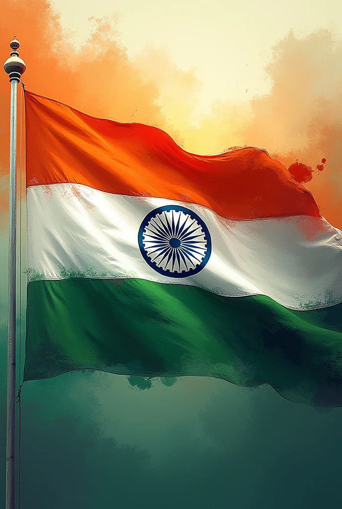 Indian flag creative