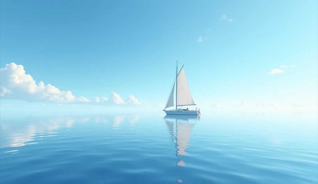 Middle point sea 