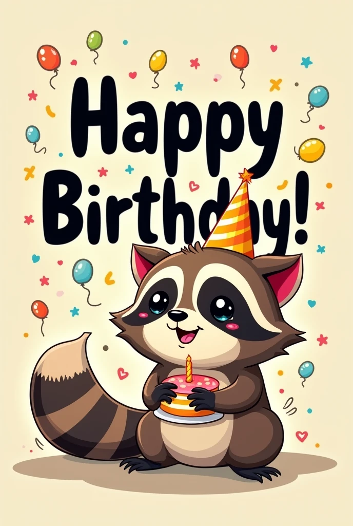 Generate a birthday card that says happy birthday black and a funny message 