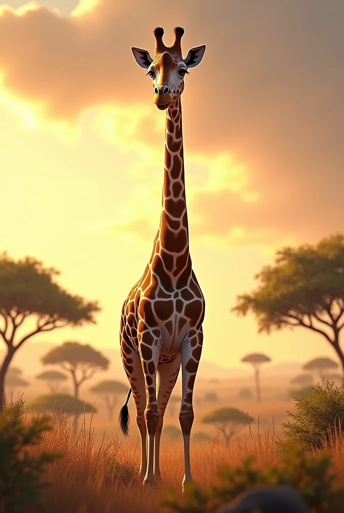 Can you generate giraffe images