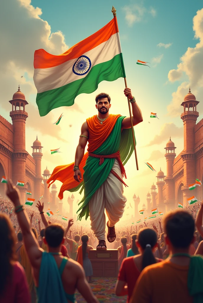 India Independence day creative