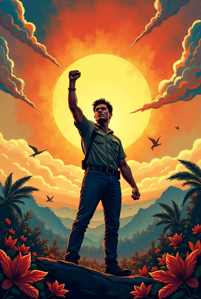 Generate a filipino freedom poster