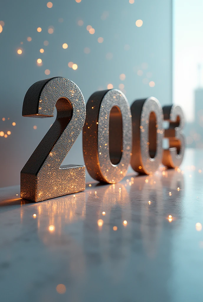 Numbers that say 2003