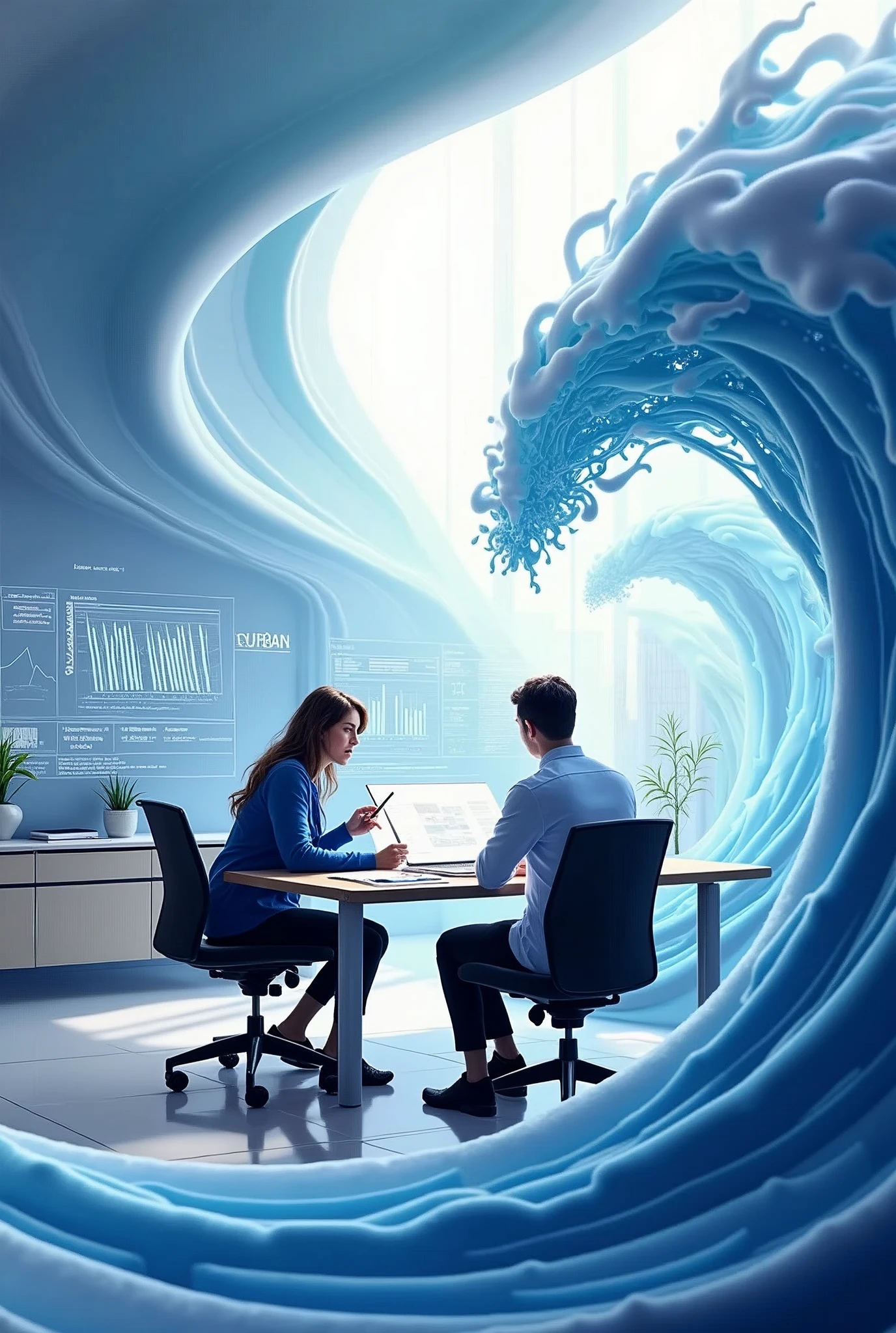 two UI UX designers share there UIUX design wave style