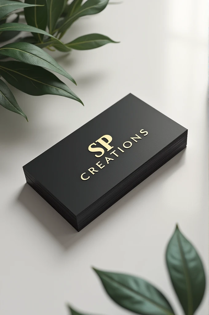 Visiting card for my shop named as SP CREATIONS