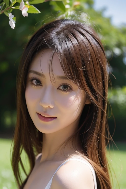 ((Exposing breasts 1.6))),(((Exposing breasts 1.6))),(((Exposing breasts 1.6))),masterpiece, Highest quality, 8k, Absurd, Beautiful medium long bob hair,Woman in her late 20s, That shy expression is cute, (Sensual Style),((Seven episodes were filmed................1.4)), (Nude 1.5), No makeup, The near road and the far road, Written boundary depth, Surreal, High resolution, photograph, Sharp focus, Face lamp, Dynamic Lighting, highest detailed, ,Extreme detaileds、Super detaileded、detailed、Real Skin、elegant features、Positive and optimistic、(The background is a colorful flower field)