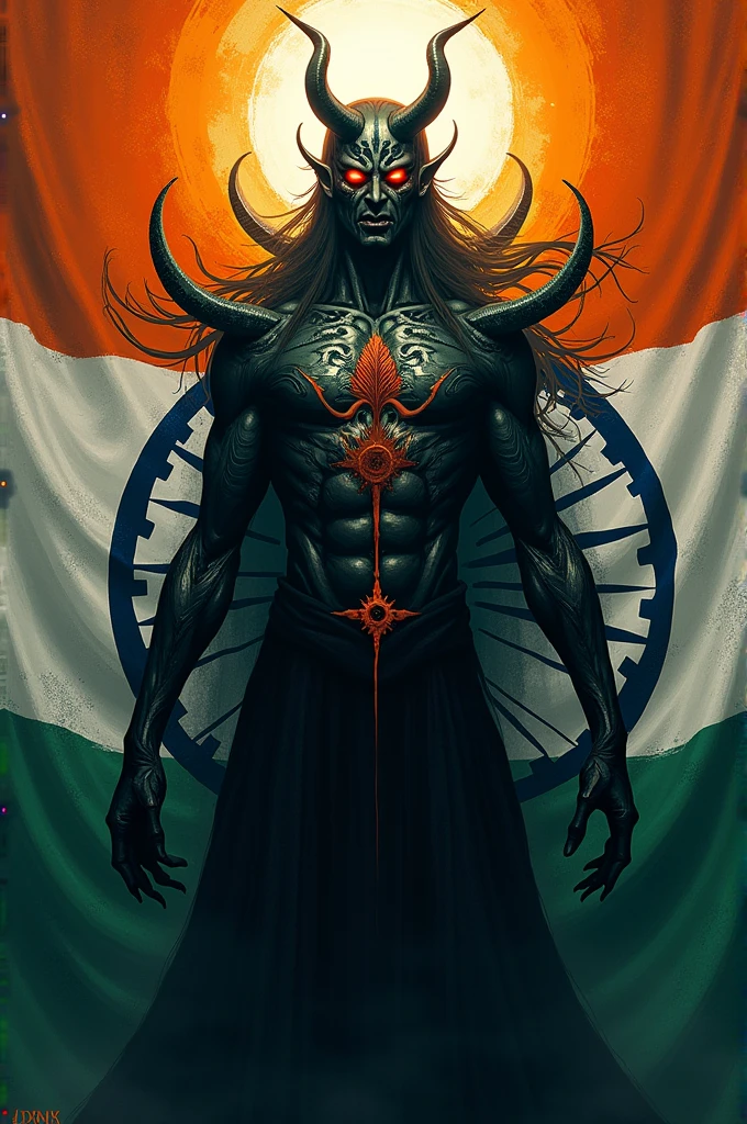 Roymen sukuna in indian flag
