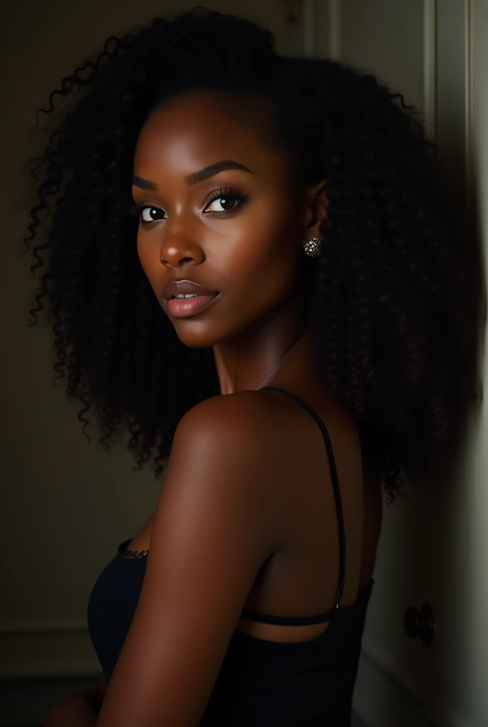 Attractive black woman