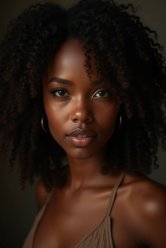 Attractive black woman