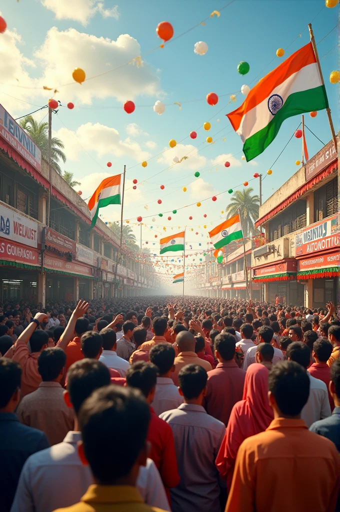 Devanuj automotive sikar celebrates independence day of bharat