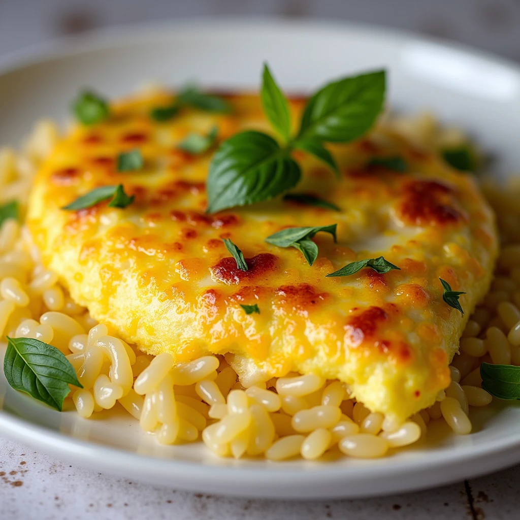 Soft and fluffy　Omelette rice