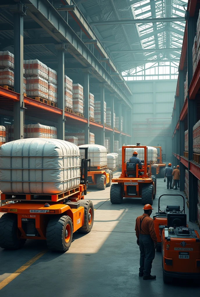 Flexible intermediate bulk container industry pic realistic