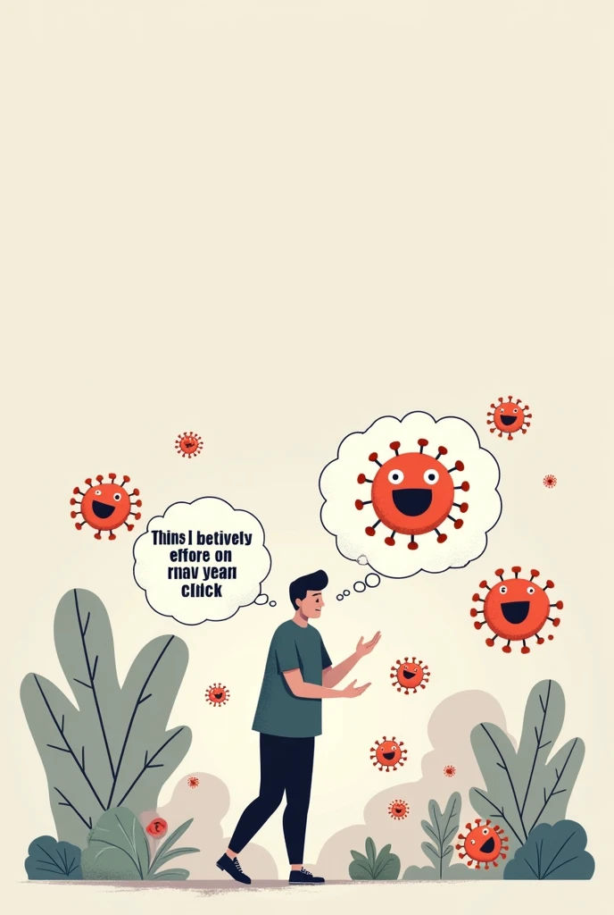 A person click a suspicious link
Show what he clicks
Add a bubble that he's thinking
Add an ap icons on the side of the image
Add some virus design and a qoute saying "Think before you click"
Add some virus and malicious links
Add the qoute"Think before you click"
