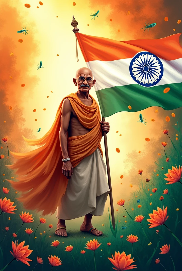 Happy independence day posters in India 
