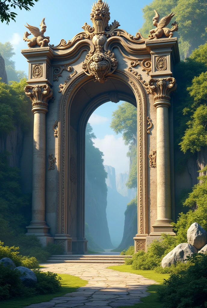 Welcome gate