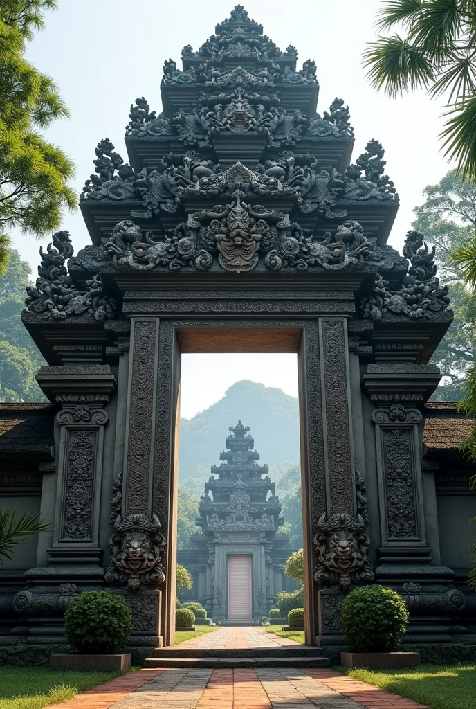 Javanese gate