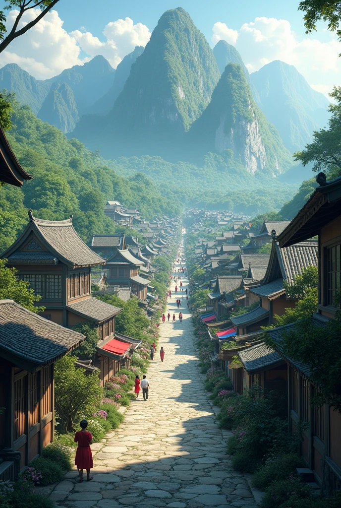 The beautiful city of Wonosobo, known for its iconic name