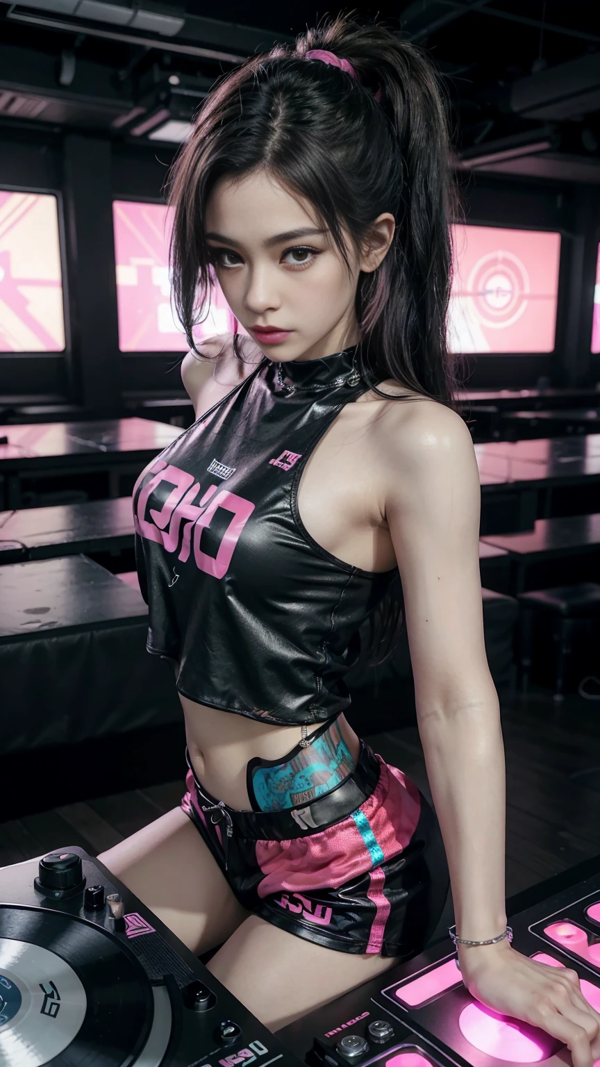 Uma garota Android de cabelo moreno, Jennie blackpink, solo, olhos azuis, blackpink, Jennie Kim, Roseanne parque, Roboto, Cyborg, mulher, 1garota