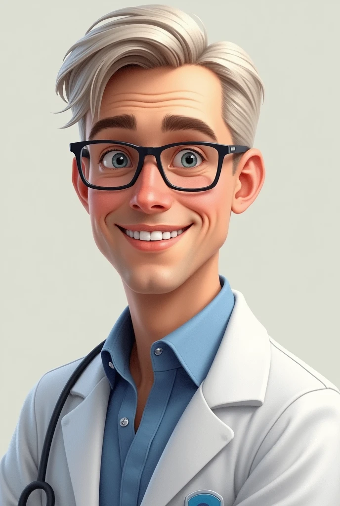 Dr. Mason is a smart doctor. He is thin, tall and short hair with fair skin. He wears glasses and his smile is very peaceful. When he smiled, his teeth were bright as pearls.