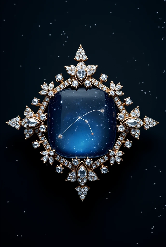 Brooch for a brand called Andromeda
