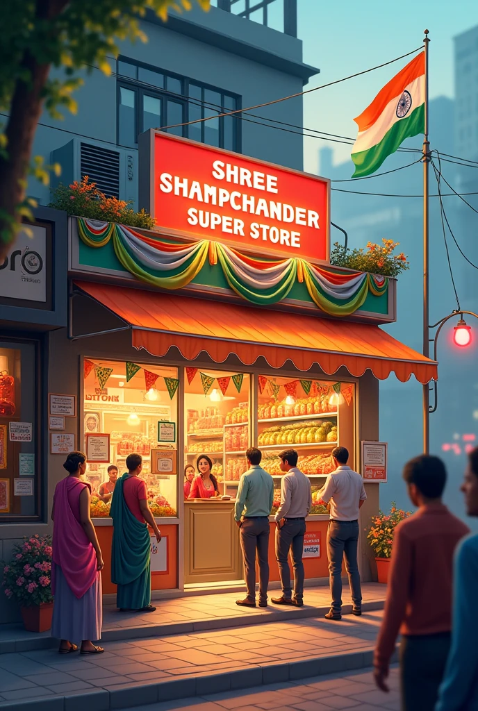 Make a happy independence day from shree ramchander super store