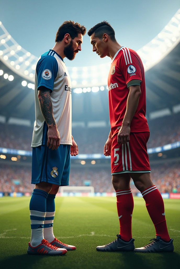 Create Messi in Real Madrid now create CR7 with Messi 