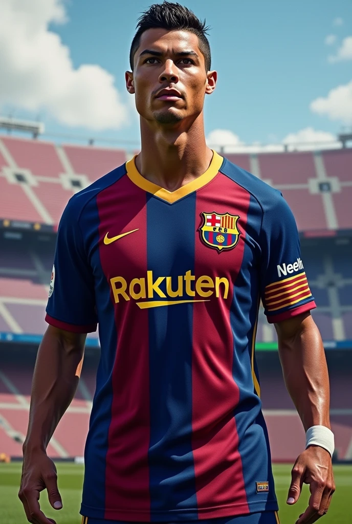 Create CR7 in Barcelona