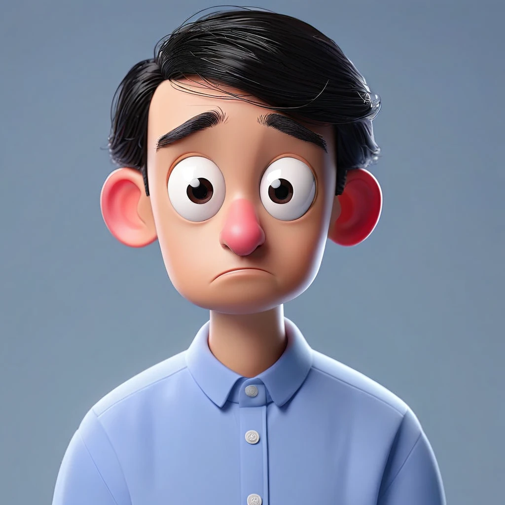 Give me a profile photo for a minimalist YouTube channel for a humor and artificial intelligence channel