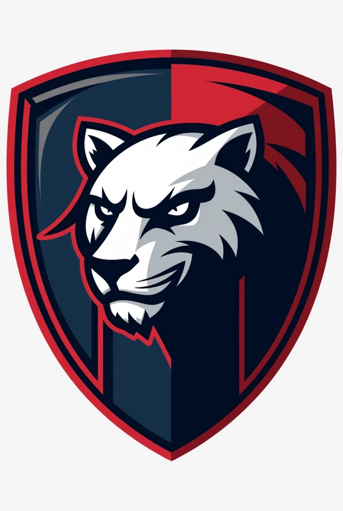 Football team shield logo 
