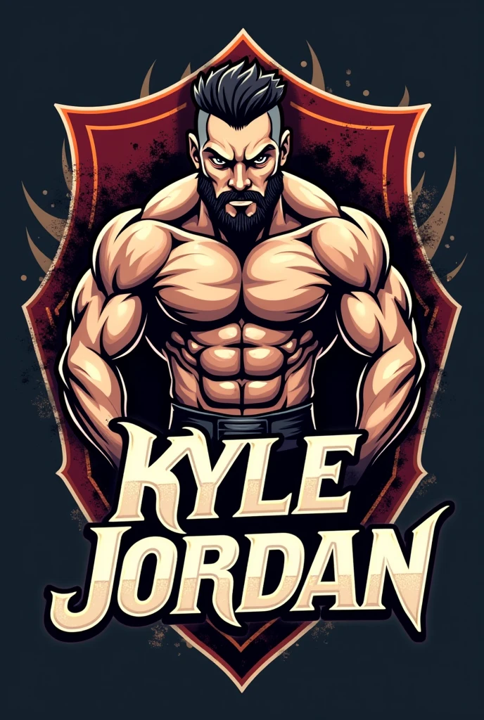 Create a wrestling logo for: Kyle Jordan